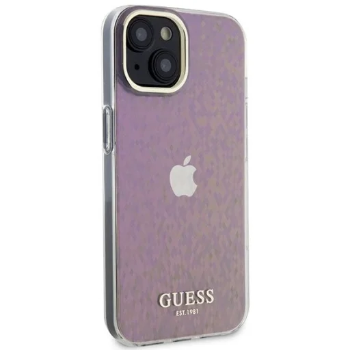 Guess GUHCP15SHDECMP iPhone 15 6.1" rózsaszín fliptok - 4