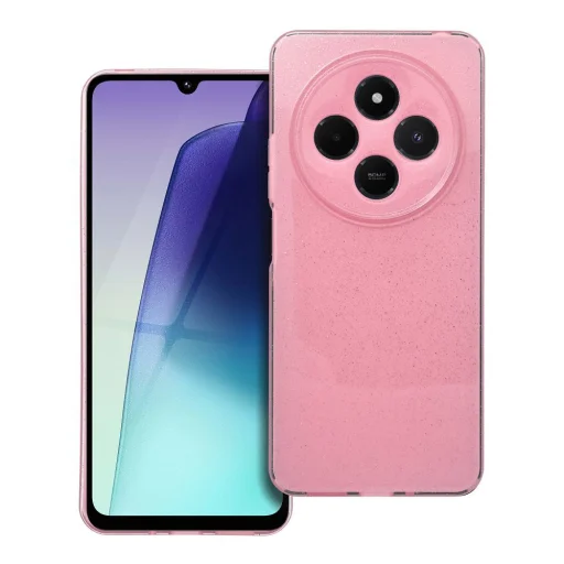 XIAOMI Redmi 14C tok 2 mm Ragyogás tok rózsaszín - 1