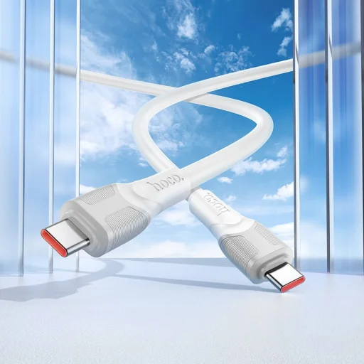 HOCO Type C to Type C 240W X106 kábel 3 m fehér - 2