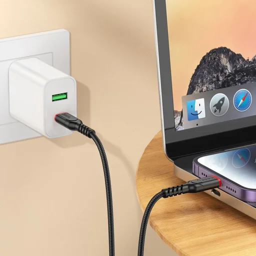 HOCO kábel Type C Lightning 27W X59 3 m fekete - 4