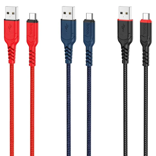 HOCO kábel USB A - Micro USB 2,4A X59 3 m fekete - 3
