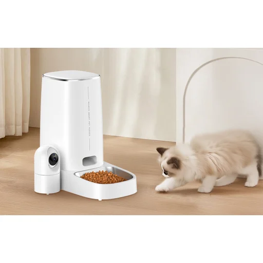 Rojeco RWSQ-10 4L intelligens állateledel-adagoló kamerával - 3