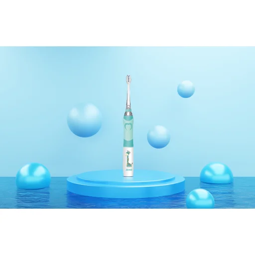 Szónikus gyerek fogkefe Seago SG-977 (zöld) - 5