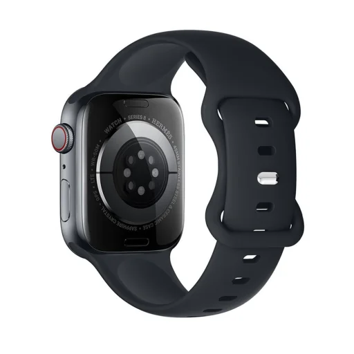 HOCO szilikon szíj Apple Watch 42/44/45/49 mm WA15 fekete - 1