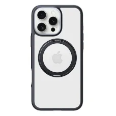 Torras Ostand R Fusion tok iPhone 16 Pro (fekete) tok