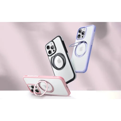 Torras Ostand R Fusion tok iPhone 16 Pro (fekete) tok - 7