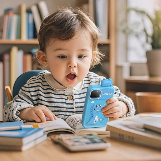 HOCO gaming telefon gyerekeknek 2,8" Y103 kék - 3