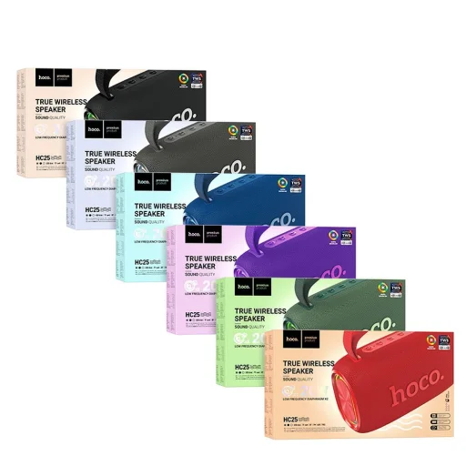 HOCO vezeték nélküli hangszóró 2 x 10W HC25 fekete - 4