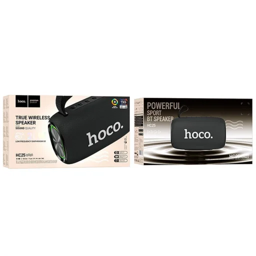 HOCO vezeték nélküli hangszóró 2 x 10W HC25 fekete - 2