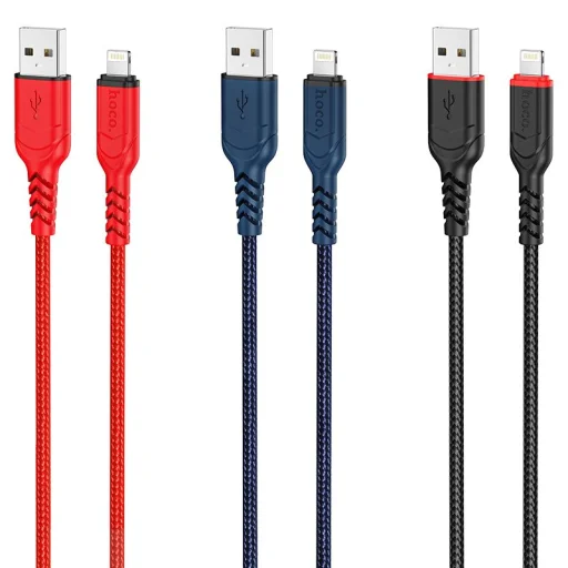 HOCO kábel USB A to Lightning 2,4A X59 3 m fekete - 5