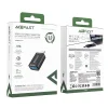 Acefast J1 USB-A 3.0 (Aljzat) - USB-C 3.0 (Dugasz) 5Gb/s Adapter - Fekete - 5