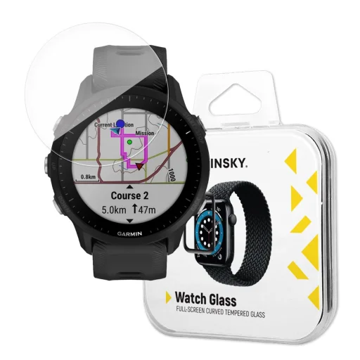 Wozinsky Full Glue edzett üveg Garmin Forerunner 965-höz (2 db) üvegfólia - 1