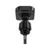 Acefast D32 Mágneses Légbeömlő Tartó 15W Induktív Töltővel és Visszahúzható USB-C Kábellel - Fekete - 4