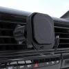 Acefast D32 Mágneses Légbeömlő Tartó 15W Induktív Töltővel és Visszahúzható USB-C Kábellel - Fekete - 7