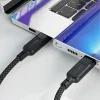 Acefast C5 USB-C - USB-C / USB-C 2az1-ben 100W 480Mb/s kábel - fekete thumbnail