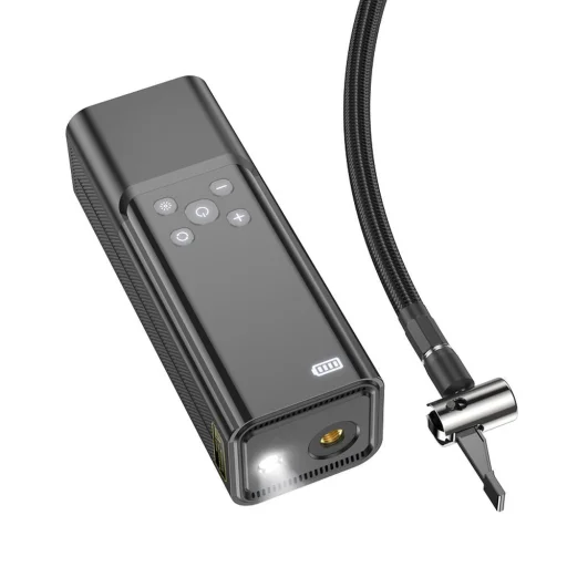HOCO vezeték nélküli hordozható légpumpa 5000mAh ZP7 fekete - 10