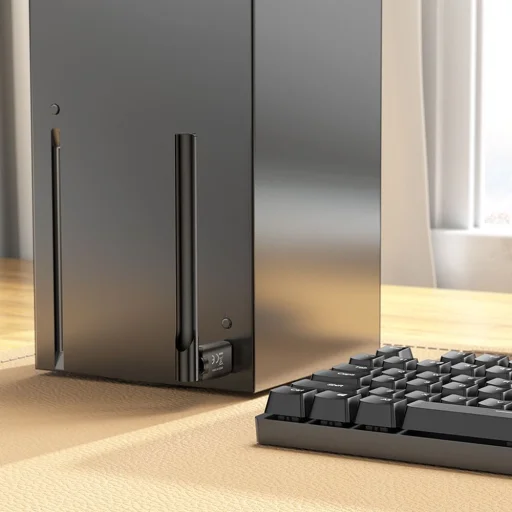 HOCO vezeték nélküli hálózati kártya külső antennával USB Wifi4 HI32 fekete - 4