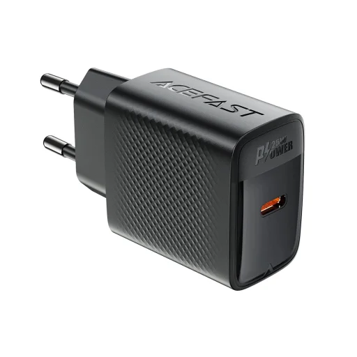 Acefast A104 Hálózati Töltő GaN USB-C PD SFC 25W - Fekete tok - 2