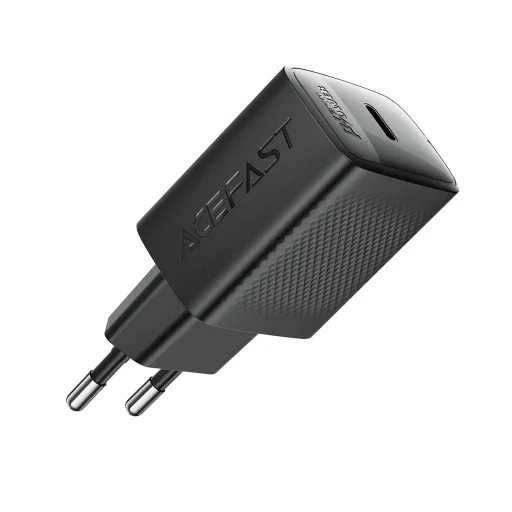 Acefast A104 Hálózati Töltő GaN USB-C PD SFC 25W - Fekete tok - 3