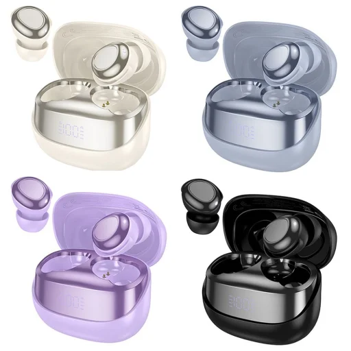 HOCO vezeték nélküli fülhallgató bluetooth TWS EW200 fekete - 5