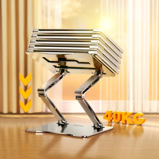 Wozinsky WRS-CPY75DSS alumínium laptop állvány - ezüst - 9