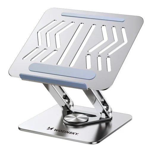 Wozinsky WRS-CPY84SS Aluminum Laptop Stand - Silver - 1