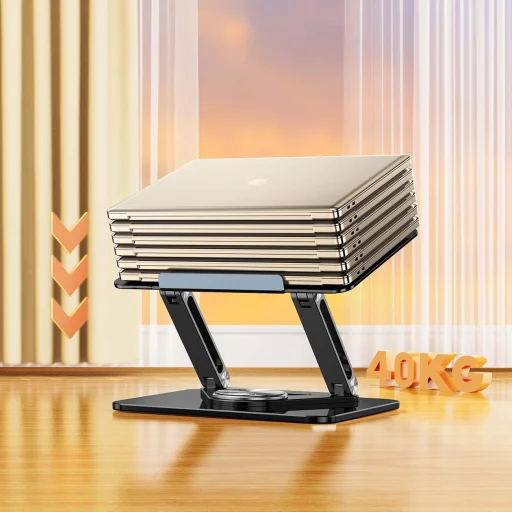 Laptop állvány Wozinsky WRS-CPY84SB 360 alumínium - fekete - 6