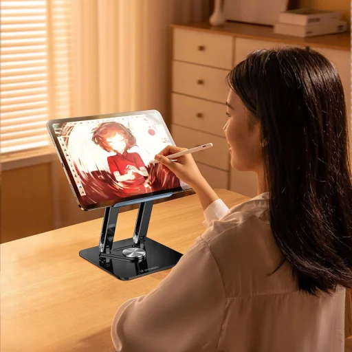 Laptop állvány Wozinsky WRS-CPY84SB 360 alumínium - fekete - 9