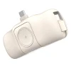 Wozinsky WF16-YCS 5000mAh 15W USB-C Mini Powerbank beépített USB-C kábellel és Apple Watch töltővel - Bézs thumbnail