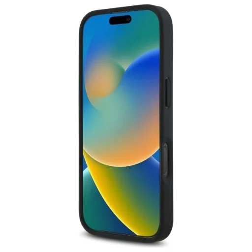  iPhone 16 Pro Max Fekete BMW M Perforated Tricolor Detail Line tok - 5