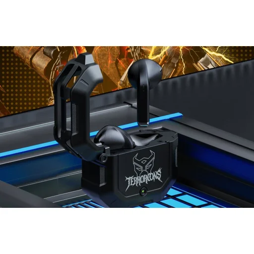 Fülhallgató TWS Transformers TF-T12 (fekete) - 2