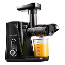 AMZCHEF GM3001-BK lassú gyümölcscentrifuga (fekete)