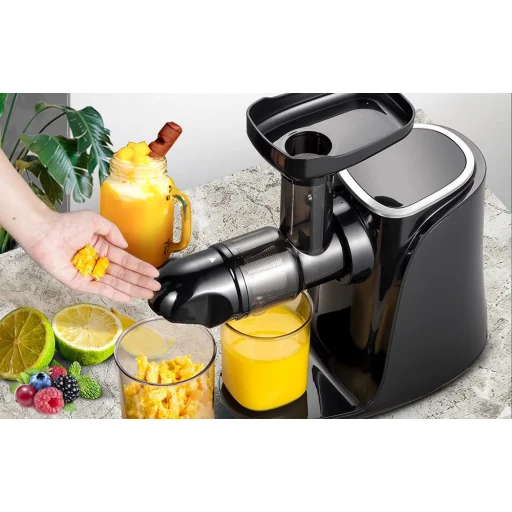 AMZCHEF GM3001-BK lassú gyümölcscentrifuga (fekete) - 5