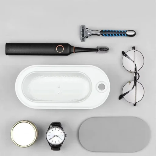 Ultrahangos tisztító sterilizáló kozmetikai ékszerekhez és eszközökhöz RC-K-1326 fehér - 2