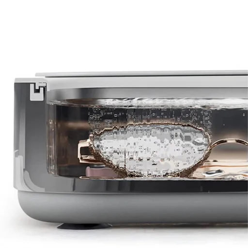 Ultrahangos tisztító sterilizáló kozmetikai ékszerekhez és eszközökhöz RC-K-1326 fehér - 4