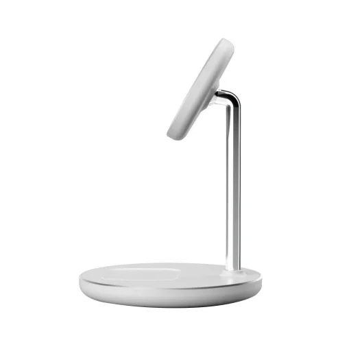 Tech-protect Qi15w-a39 2in1 Mágneses Magsafe Vezeték Nélküli Töltő Fehér - 4