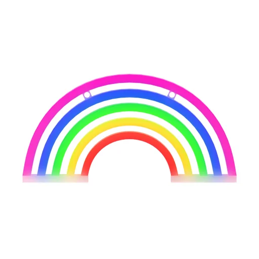 Neon LED Fény RAINBOW 5 szín FLNE14X Forever Light - 1