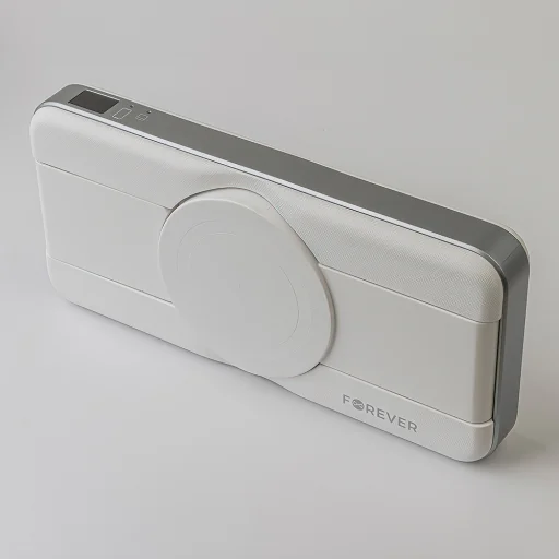 Forever vezeték nélküli powerbank MATB-300 10000 mAh 3in1 fehér - 12