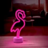 Neon LED állvánnyal FLAMINGO rózsaszín USB-C FSC-11 Forever Light thumbnail
