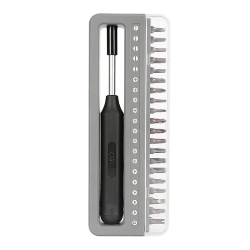 Deli Tools EDL241041 precíziós csavarhúzó készlet, 41 db - 1