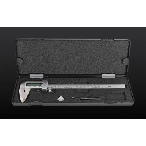 Vernier tolómérő Deli Tools EDL91200, 0-200mm, ± 0,01mm - 6