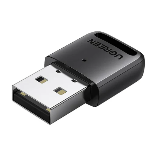 Adapter / vevő USB Bluetooth 5.3 Ugreen CM591, LED, hatótáv 20m (fekete) - 2