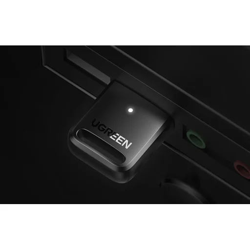 Adapter / vevő USB Bluetooth 5.3 Ugreen CM591, LED, hatótáv 20m (fekete) - 6