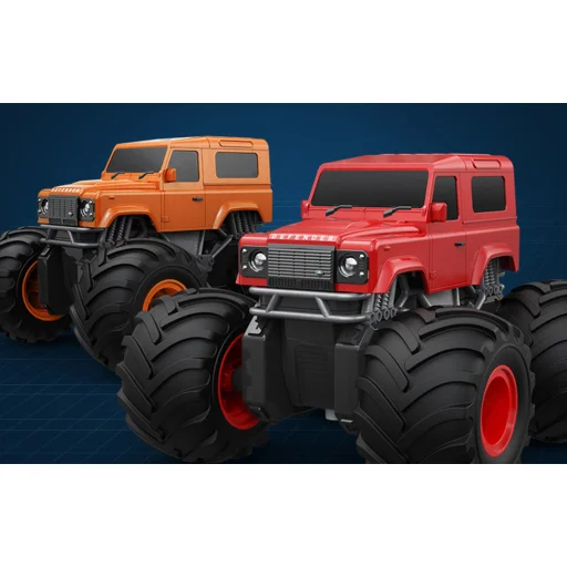 Távirányítós autó Double Eagle (narancssárga) Land Rover (Amphibious) E343-003 - 4