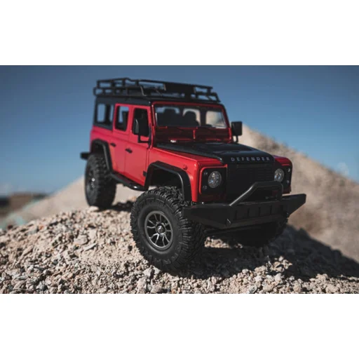 Távirányítós autó 1:14 Double Eagle (piros) Land Rover Defender E339-003 - 3