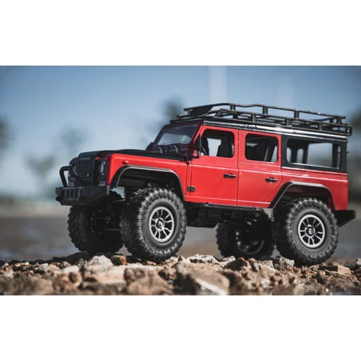 Távirányítós autó 1:14 Double Eagle (piros) Land Rover Defender E339-003 - 4