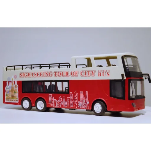 Távirányítós RC túrabusz 1:18 Double Eagle (piros) E640-003 - 6