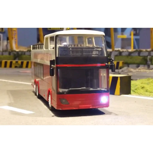 Távirányítós RC túrabusz 1:18 Double Eagle (piros) E640-003 - 7