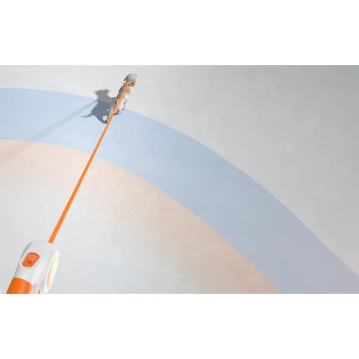 Rojeco Automatikus Póráz LED 5 m (fehér és narancssárga) - 2