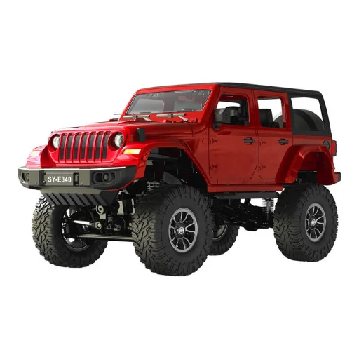 Távirányítós autó 1:14 Double Eagle (piros) Jeep Crawler Pro E340-003 - 3